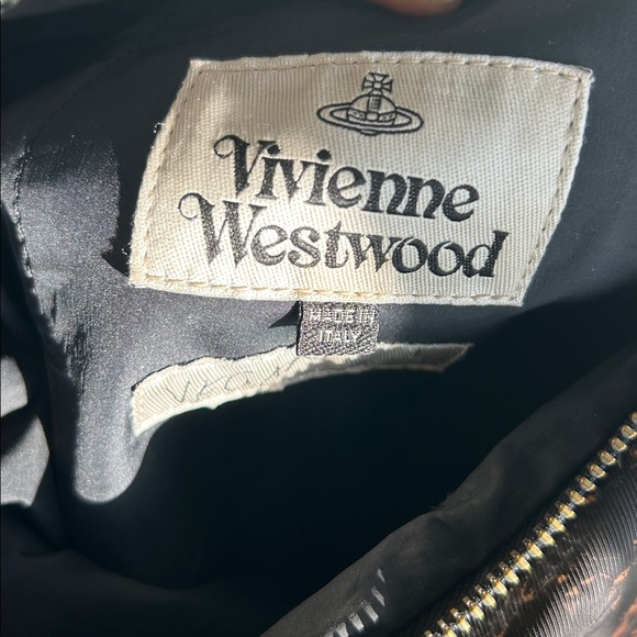 Vivienne Westwood Black and Copper-toned Vegan Crossbody Bag - Picture 11 of 11